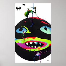 Poster Monstros de Estresse Autogerados