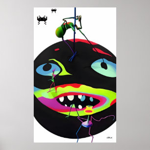 Poster Monstros de Estresse Autogerados