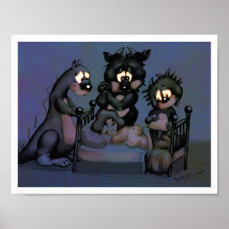 Póster Monstros no meu quarto