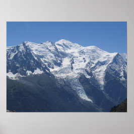 Poster Mont Blanc