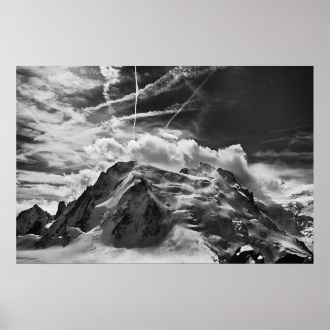 Póster Mont Blanc du Tacul (Frente)