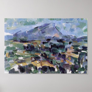 Poster Mont Sainte-Victoire Por Paul Cézanne (Melhor Qual
