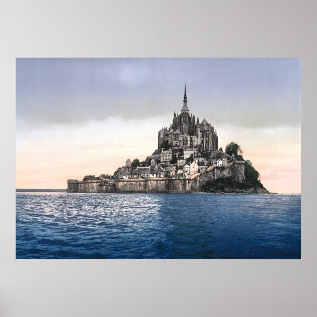 Póster Mont Santo-Michel (Frente)