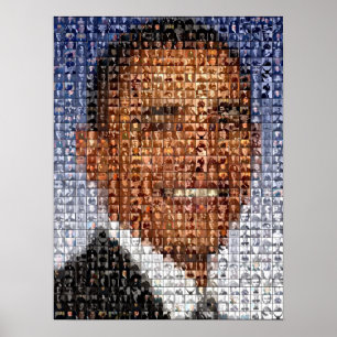 Poster Montagem de BARACK OBAMA