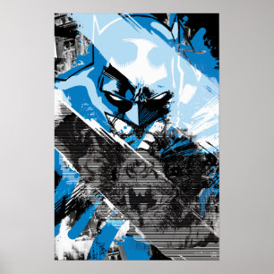 Poster Montagem de Futura Cityscape do Batman