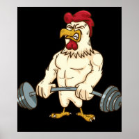 Montagem de Malhação de frango com guincho