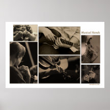 Montagem de mãos musicais por Miriam A Kilmer