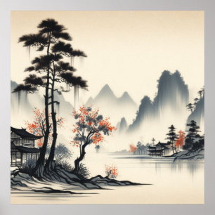 Poster Montagem do Tranquilo