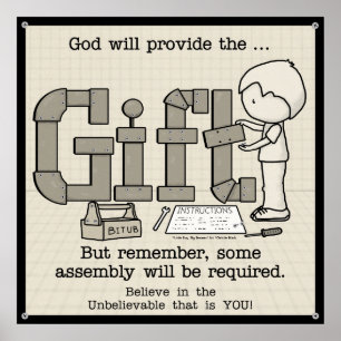 Póster Montagem necessária