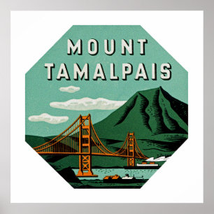 Poster Montagem Tamalpais