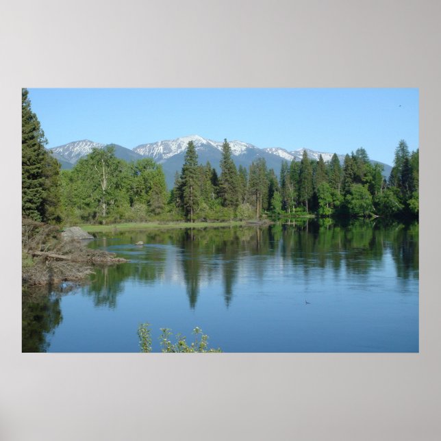 Póster Montana Scenery (Frente)