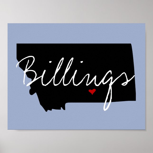 Poster Montana Town (Frente)