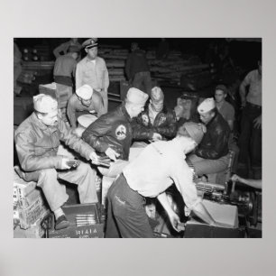 Poster Montando a munição