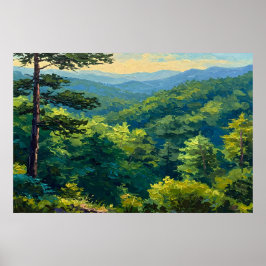 Poster Montane Forest