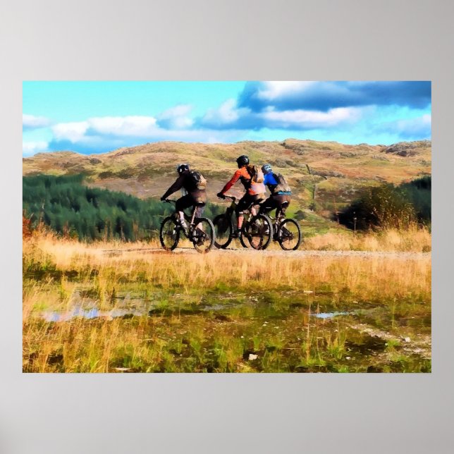 POSTER MONTANHA BIKING (Frente)