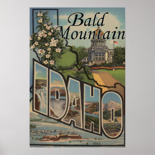 Poster Montanha calva, Idaho - grandes cenas da letra