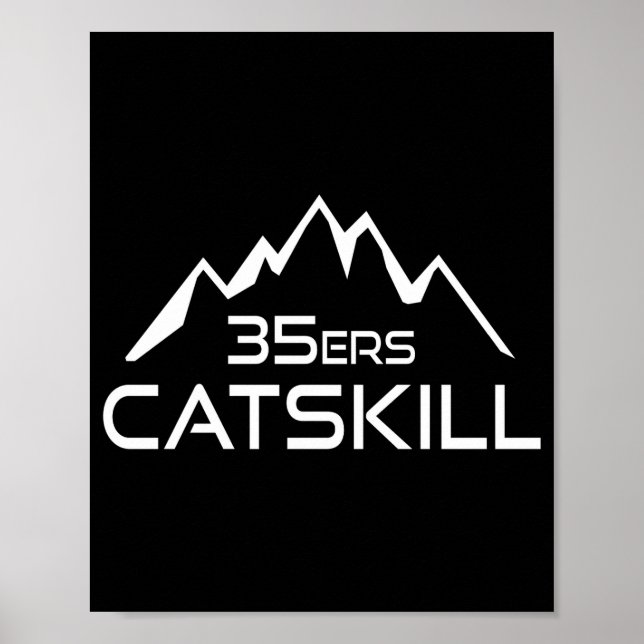 Poster Montanha Catskill 35er (Frente)