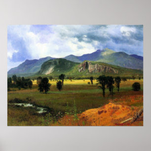 Poster Montanha do fosso, New Hampshire Bierstadt
