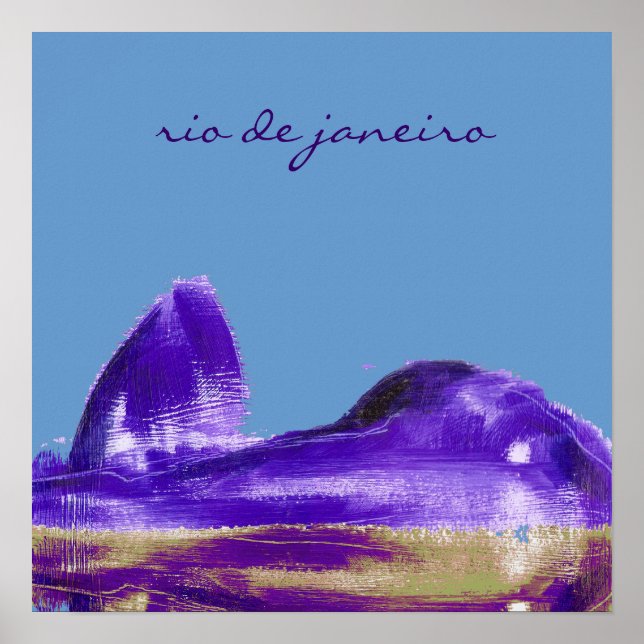 Póster Montanha do Sugarloaf Rio JR (Frente)