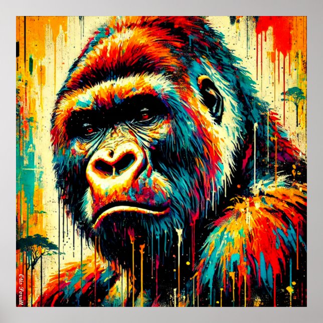 POSTER MONTANHA GORILLA (Frente)