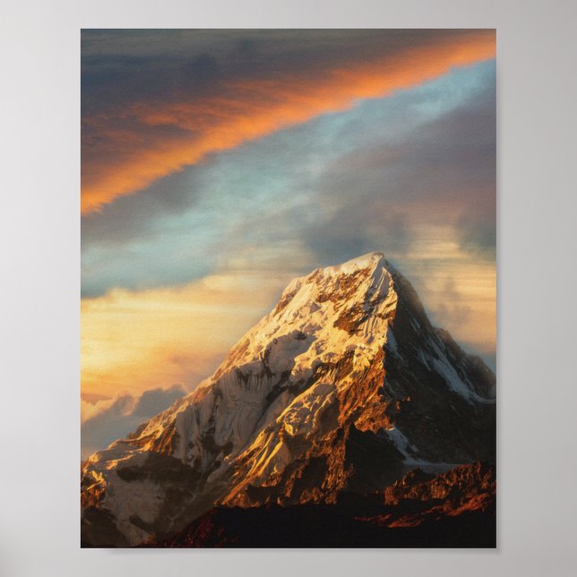 Poster Montanha Majestosa (Frente)