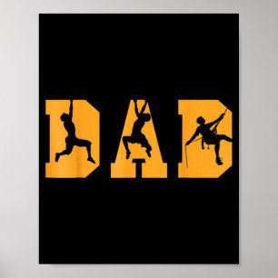 Poster Montanha Montanheira Montanheira de Pai em Pista H