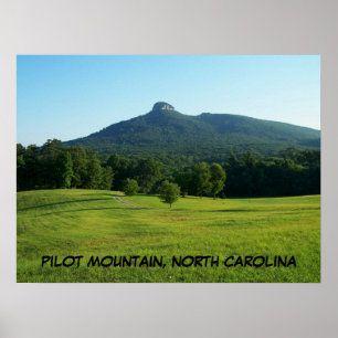 PÓSTER MONTANHA PILOTO, NORTH CAROLINA