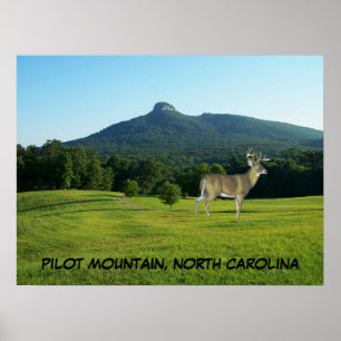 PÓSTER MONTANHA PILOTO, NORTH CAROLINA