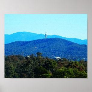 Poster Montanha preta - Canberra