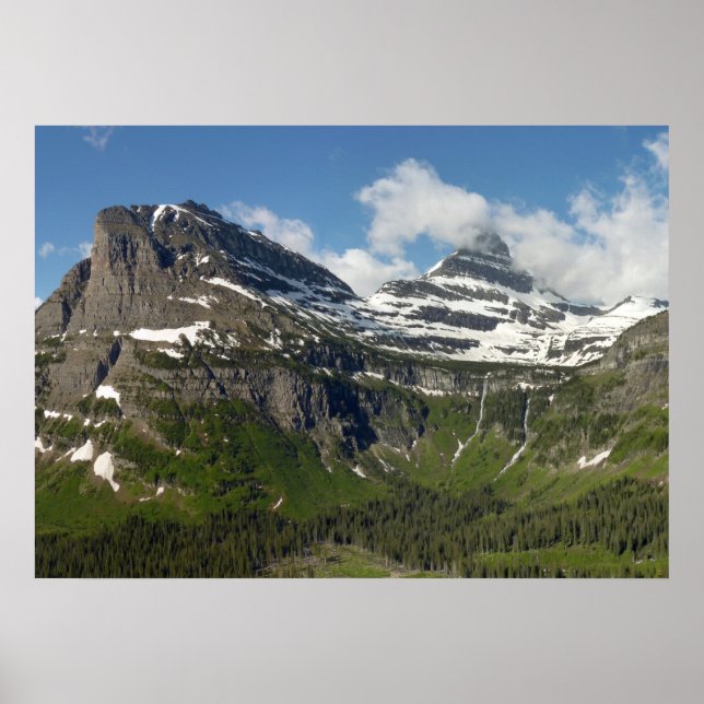 Poster Montanha Reynolds e Vale do Reynolds Creek (Frente)
