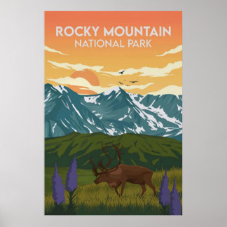 Poster Montanha Rochosa
