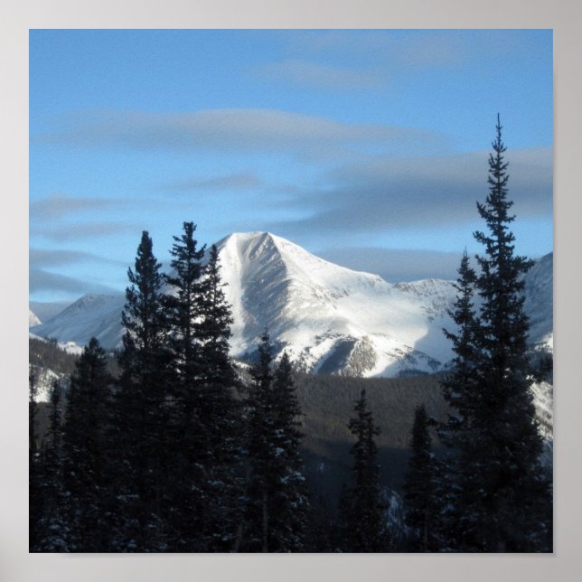 Póster Montanha Rochosa Alta (Frente)