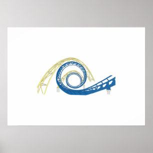 Poster Montanha russa