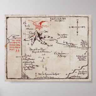 Póster Montanha solitário