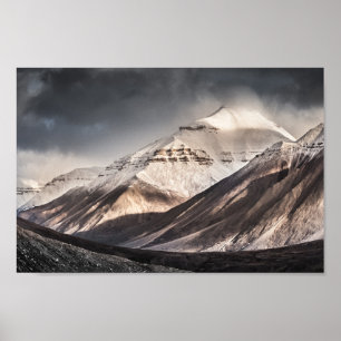 Poster Montanha Svalbard