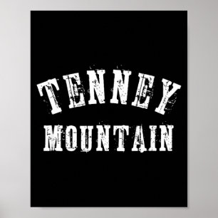 Poster montanha tenney plymouth new hampshire esqui