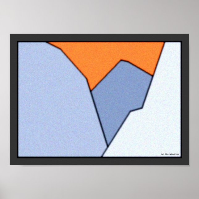 Póster Montanhas (Frente)