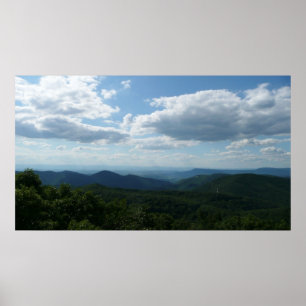 Poster Montanhas Apalaches II Shenandoah
