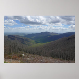 Poster Montanhas Appalachian em Primavera