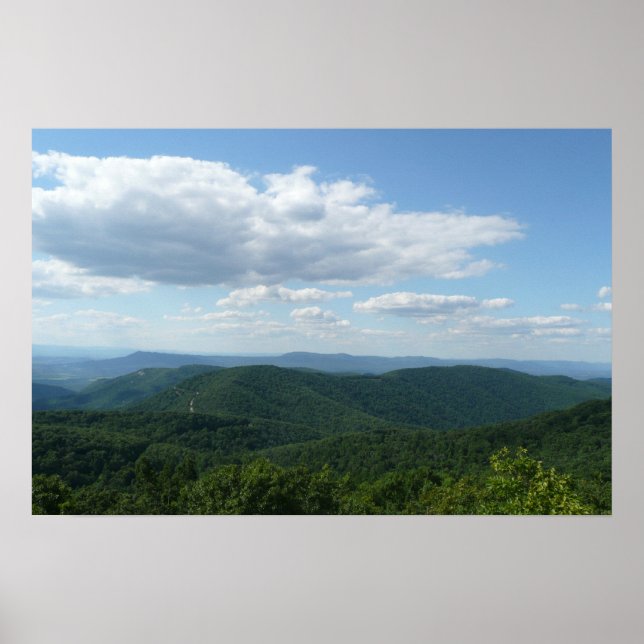 Póster Montanhas Appalachian I Shenandoah (Frente)