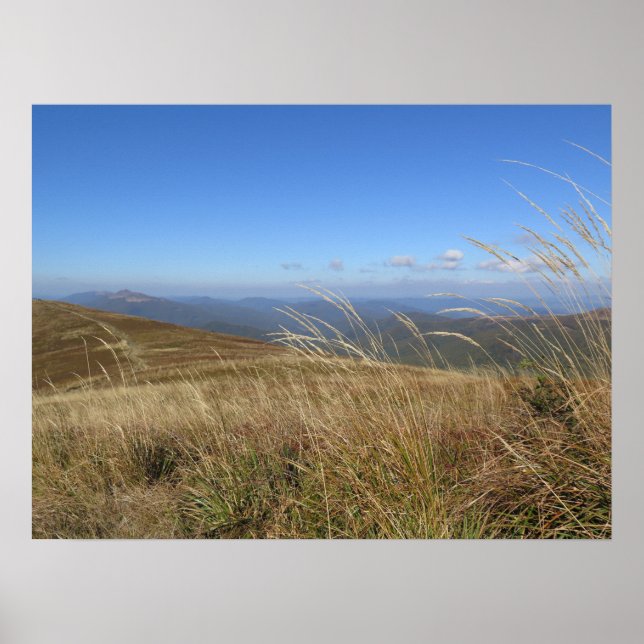 Poster Montanhas Bieszczady (Frente)