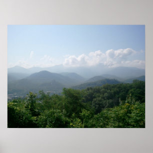 Póster Montanhas bonitas de Smokey