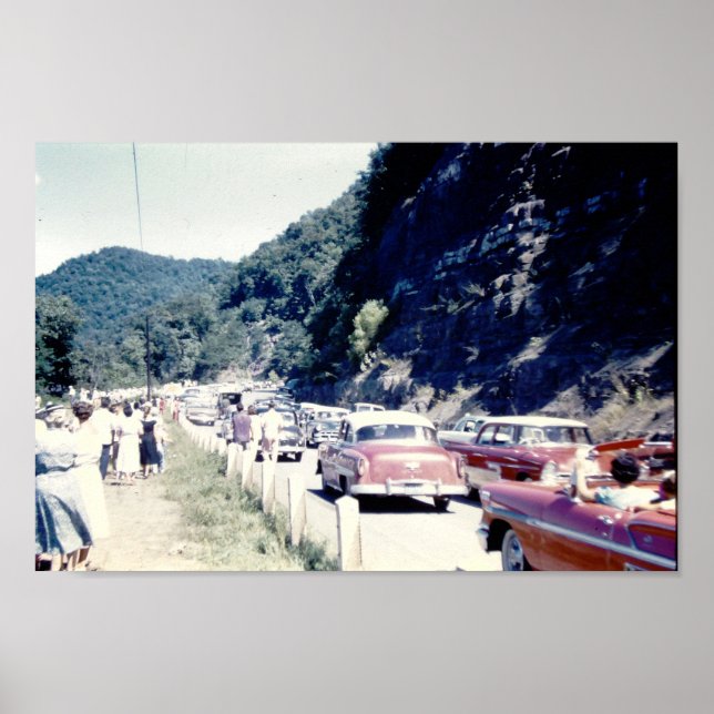 Póster Montanhas da Carolina do Norte (Frente)