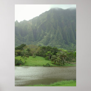 Póster Montanhas de Ko'olau
