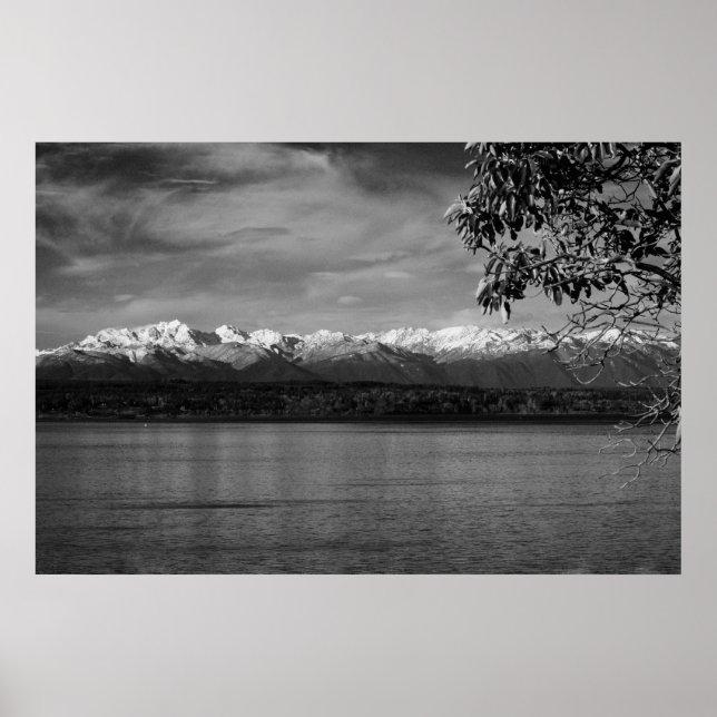 Póster Montanhas de olimpiadas (Frente)