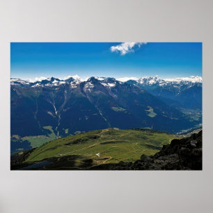 Poster Montanhas de Suiça