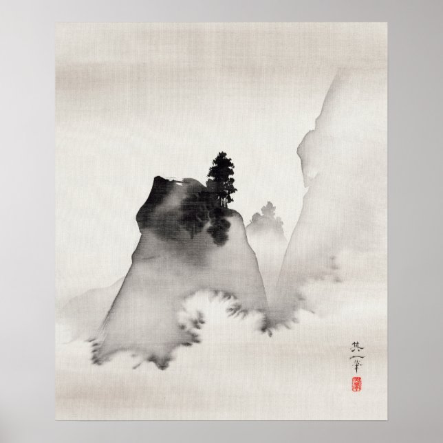 Poster Montanhas (De Três Cenas Da Noite) (Frente)