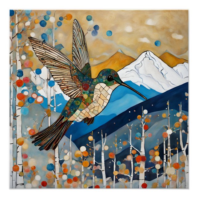 Póster Montanhas do Colorado (Frente)