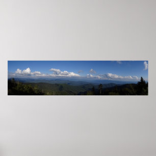 Poster Montanhas do enfumaçado - Panorâmica
