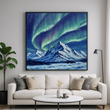 Montanhas do norte - Painteryle Landscape Art